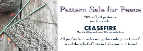 Pattern Sale for Peace