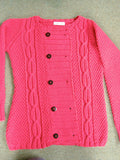 Double Breasted Cable Cardi