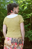 Eyelet Yoke Pullover