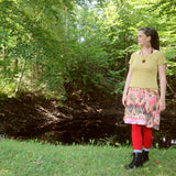 Eyelet Yoke Pullover