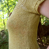 Eyelet Yoke Pullover