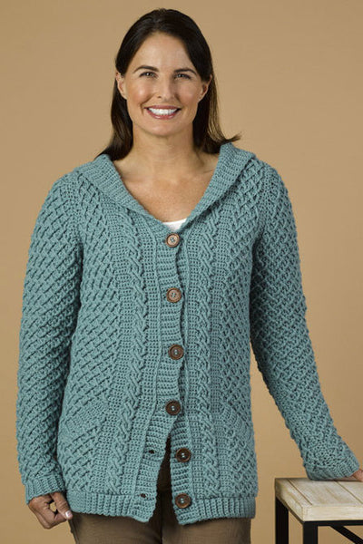 Herdine Cardigan | Valley Yarns/WEBS | Crochet | Kristen TenDyke ...