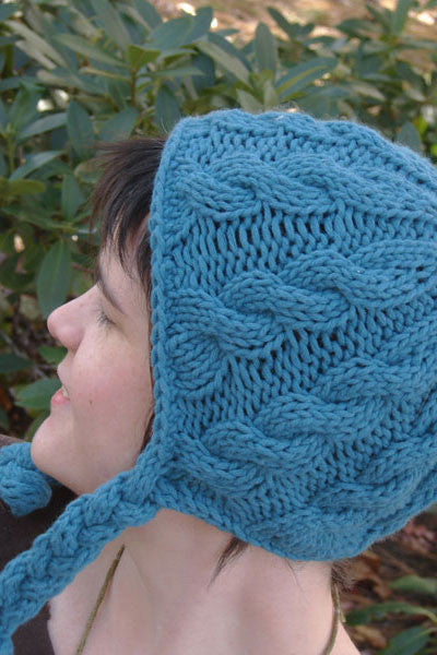 Cabled Earflap Hat Knitting Pattern Kristen TenDyke – Kristen
