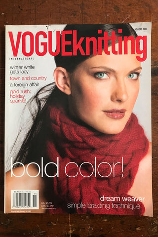 Vogue Knitting Holiday 2006 issue
