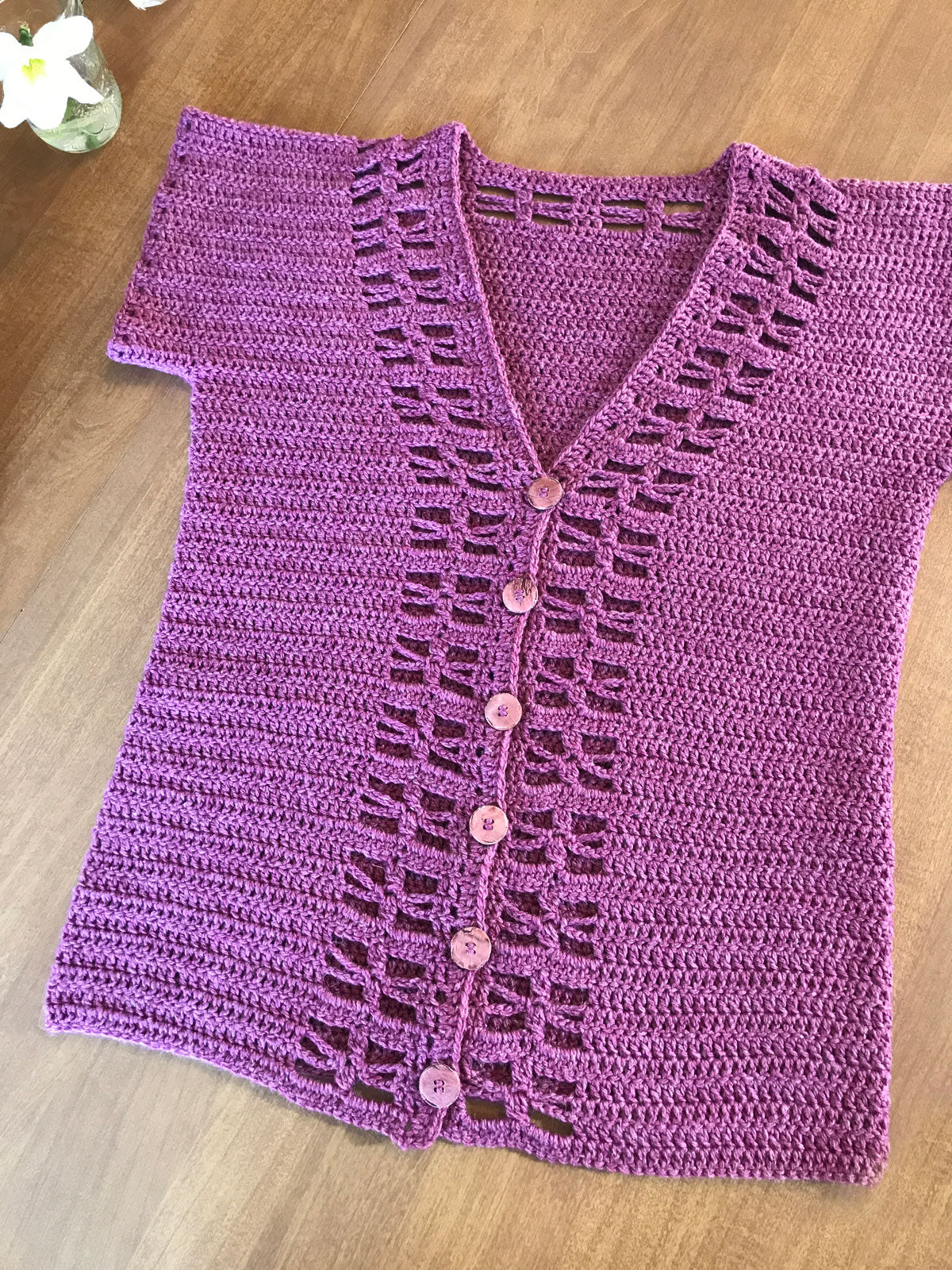 Summer Cardigan Crochet Pattern Simply Crochet Kristen TenDyke summer-cardigan-crochet-pattern-simply-crochet-kristen-tendyke