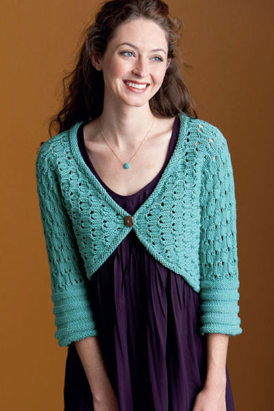 Light Bolero Sample Sweater – Kristen TenDyke Designs