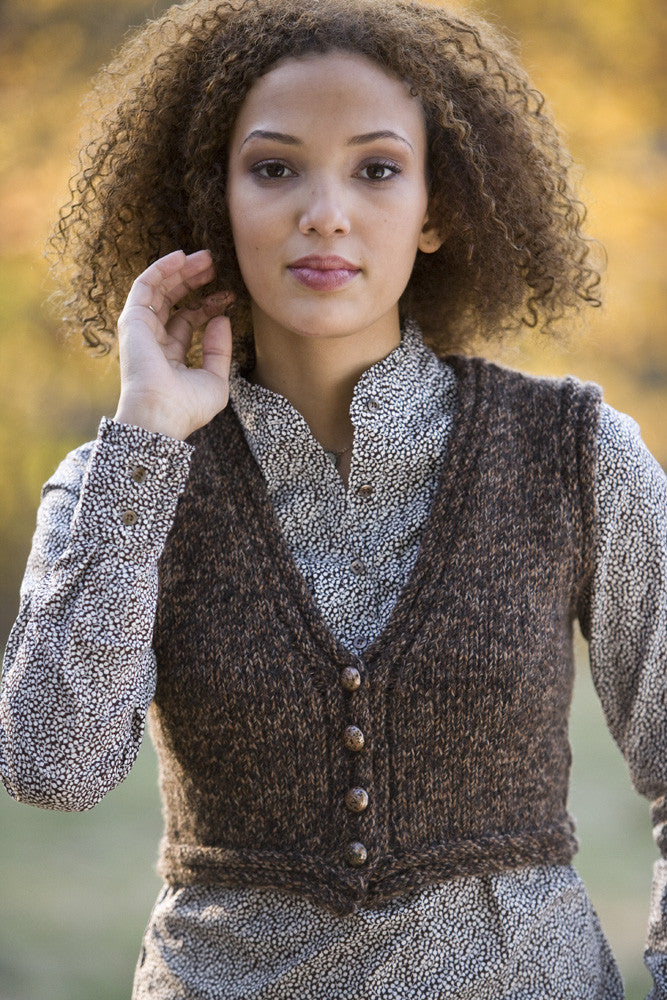 Tryst Cropped Vest, Free Knitting Pattern