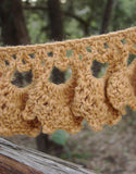 Crochet Ruffle Scarf