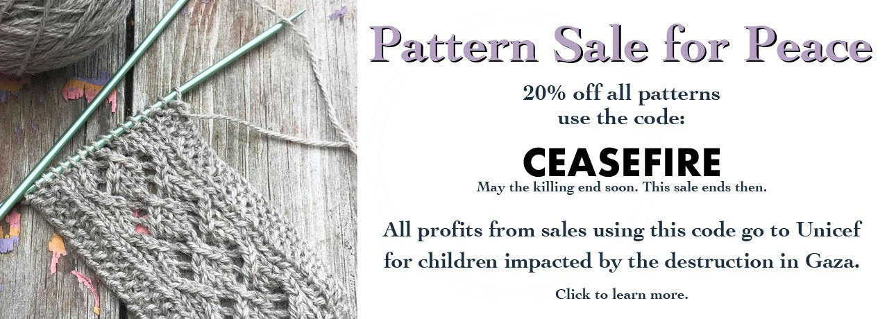 Ceasefire - pattern sale for peace