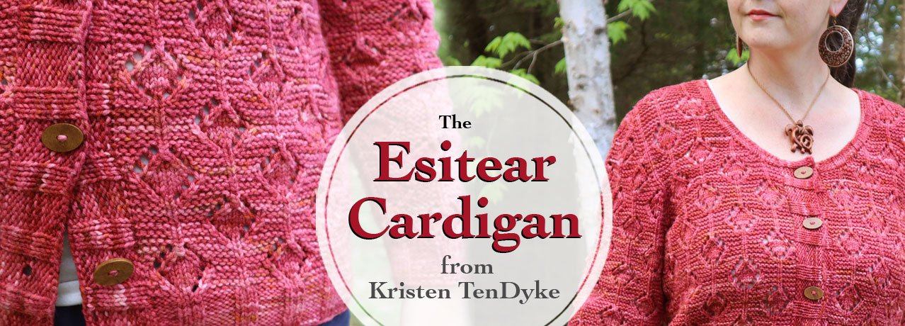 Esitear Cardigan knitting